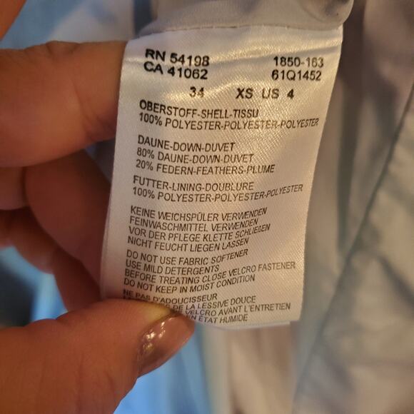 Bogner Fire + Ice Black Long Down Puffer Coat Size XS/Size 4 - Picture 7 of 14